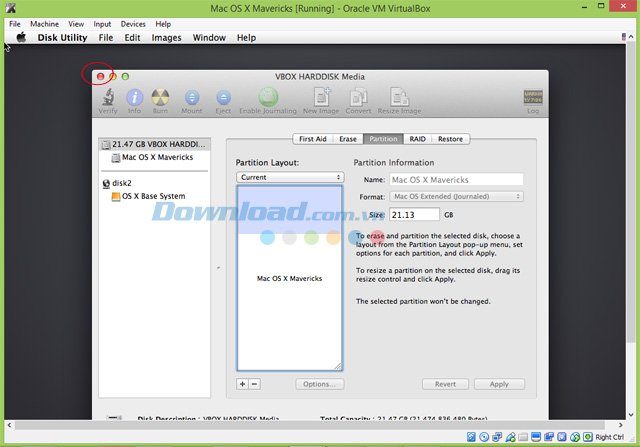 Hướng dẫn cài đặt Mac OS X trên Windows với VirtualBox