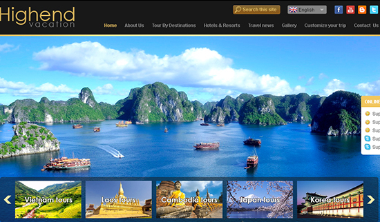Thiết kế hệ thống website du lịch như thế nào